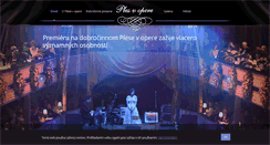 Desktop Screenshot of plesvopere.sk